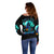 Witch Skull Off Shoulder Sweater Come With Us And You Will See Our Halloween - Wonder Print Shop