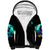 Witch Skull Sherpa Hoodie Come With Us And You Will See Our Halloween - Wonder Print Shop