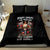 Cross Skull Bedding Set Honesty Loyalty And Respect Worth More Than Gold, Diamond - Wonder Print Shop