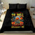 Pumpkin Skull Bedding Set I Wan't Go To Hell The Devil Still Restraining Against Me - Wonder Print Shop