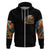 Pumpkin Skull Hoodie I Wan't Go To Hell The Devil Still Restraining Against Me - Wonder Print Shop