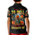 Pumpkin Skull Kid Polo Shirt I Wan't Go To Hell The Devil Still Restraining Against Me - Wonder Print Shop