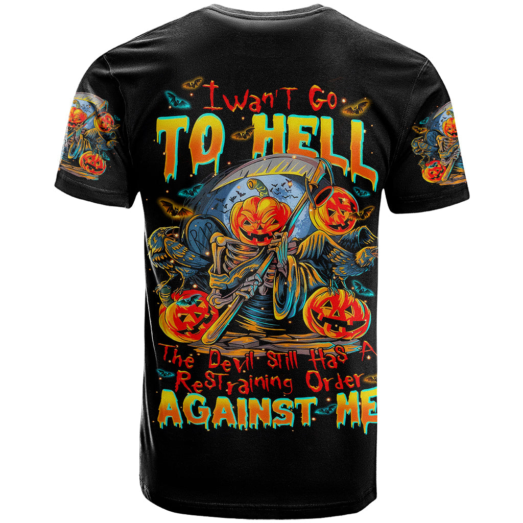 pumpkin-skull-t-shirt-i-want-go-to-hell-the-devil-still-restraining-against-me