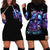 Witch Skull Hoodie Dress Iam Who Iam Your Approval Isn't Need - Wonder Print Shop