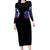 Witch Skull Long Sleeve Bodycon Dress Iam Who Iam Your Approval Isn't Need - Wonder Print Shop