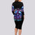 Witch Skull Long Sleeve Bodycon Dress Iam Who Iam Your Approval Isn't Need - Wonder Print Shop