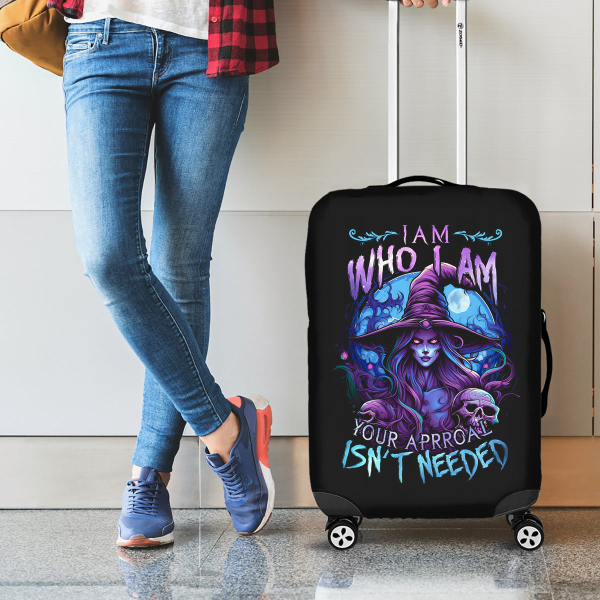 witch-skull-luggage-cover-iam-who-iam-your-approval-isnt-need