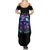 Witch Skull Summer Maxi Dress Iam Who Iam Your Approval Isn't Need - Wonder Print Shop