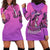 Witch Skull Hoodie Dress i'm A Grumpy Old Lady Sarcasm Depends On Your Stupidity - Wonder Print Shop