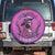 Witch Skull Spare Tire Cover I'm A Grumpy Old Lady Sarcasm Depends On Your Stupidity - Wonder Print Shop