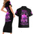 Queen Skull Couples Matching Short Sleeve Bodycon Dress and Hawaiian Shirt Bitch I'm Not A Princess I'm The Fucking Queen - Wonder Print Shop