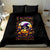 Pumpkin Witch Skull Bedding Set In My Defense The Moon Was Full And I Was Left Unsupervided - Wonder Print Shop