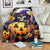 Pumpkin Witch Skull Blanket In My Defense The Moon Was Full And I Was Left Unsupervided