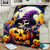 Pumpkin Witch Skull Blanket In My Defense The Moon Was Full And I Was Left Unsupervided