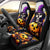 Pumpkin Witch Skull Car Seat Cover In My Defense The Moon Was Full And I Was Left Unsupervided - Wonder Print Shop