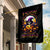 Pumpkin Witch Skull Garden Flag In My Defense The Moon Was Full And I Was Left Unsupervided - Wonder Print Shop