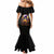 Pumpkin Witch Skull Mermaid Dress In My Defense The Moon Was Full And I Was Left Unsupervided - Wonder Print Shop