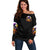 Pumpkin Witch Skull Off Shoulder Sweater In My Defense The Moon Was Full And I Was Left Unsupervided - Wonder Print Shop