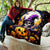 Pumpkin Witch Skull Quilt In My Defense The Moon Was Full And I Was Left Unsupervided