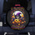 Pumpkin Witch Skull Spare Tire Cover In My Defense The Moon Was Full And I Was Left Unsupervided - Wonder Print Shop