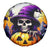 Pumpkin Witch Skull Spare Tire Cover In My Defense The Moon Was Full And I Was Left Unsupervided - Wonder Print Shop