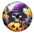 Pumpkin Witch Skull Spare Tire Cover In My Defense The Moon Was Full And I Was Left Unsupervided - Wonder Print Shop