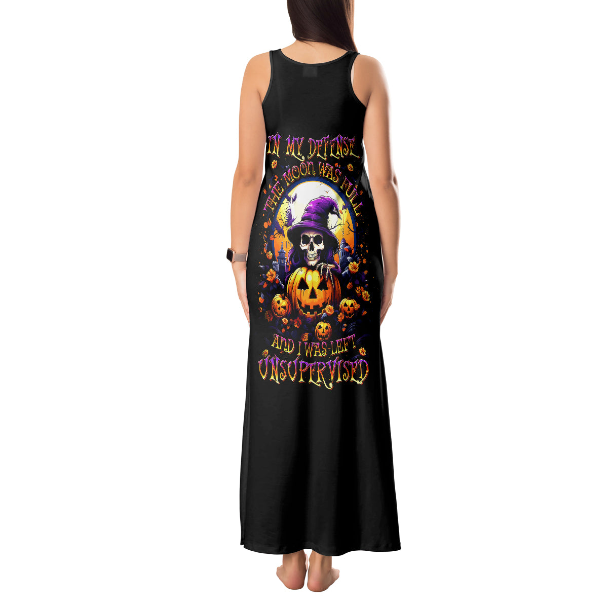 pumpkin-witch-skull-tank-maxi-dress-in-my-defense-the-moon-was-full-and-i-was-left-unsupervided