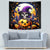 Pumpkin Witch Skull Tapestry In My Defense The Moon Was Full And I Was Left Unsupervided