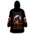 Pumpkin Witch Skull Wearable Blanket Hoodie In My Defense The Moon Was Full And I Was Left Unsupervided