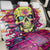 Flower Skull Back Car Seat Cover Judge Me When You're Perfect Otherwise Shut Up - Wonder Print Shop