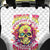 Flower Skull Back Car Seat Cover Judge Me When You're Perfect Otherwise Shut Up - Wonder Print Shop