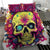 Flower Skull Bedding Set Judge Me When You're Perfect Otherwise Shut Up - Wonder Print Shop