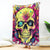 Flower Skull Blanket Judge Me When You're Perfect Otherwise Shut Up