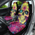 Flower Skull Car Seat Cover Judge Me When You're Perfect Otherwise Shut Up - Wonder Print Shop