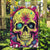 Flower Skull Garden Flag Judge Me When You're Perfect Otherwise Shut Up - Wonder Print Shop