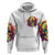 Flower Skull Hoodie Judge Me When You're Perfect Otherwise Shut Up - Wonder Print Shop