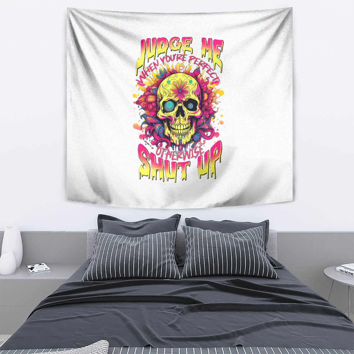 flower-skull-tapestry-judge-me-when-youre-perfect-otherwise-shut-up