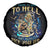 Mummy Skull Spare Tire Cover I'm Going To Hell to Pick You Up - Wonder Print Shop