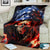 American Skull Blanket One Day I Gonna Fuck It All