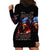 American Skull Hoodie Dress One Day I Gonna Fuck It All - Wonder Print Shop