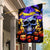 Halloween Skull Garden Flag Please Excuse My Resting Witch Face - Wonder Print Shop