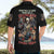 Angel Skull Hawaiian Shirt Sometimes An Angel Sometimes A Hellraiser - Wonder Print Shop