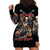 Angel Skull Hoodie Dress Sometimes An Angel Sometimes A Hellraiser - Wonder Print Shop