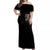 Angel Skull Off Shoulder Maxi Dress Sometimes An Angel Sometimes A Hellraiser - Wonder Print Shop