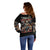 Angel Skull Off Shoulder Sweater Sometimes An Angel Sometimes A Hellraiser - Wonder Print Shop