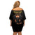 Warrior Skull Off Shoulder Short Dress Warriors Are The One Who Always Fight - Wonder Print Shop