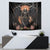 Warrior Skull Tapestry Warriors Are The One Who Always Fight