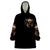 Warrior Skull Wearable Blanket Hoodie Warriors Are The One Who Always Fight