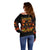 Witch Skull Off Shoulder Sweater Witches With Hitches - Wonder Print Shop