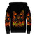 Witch Skull Sherpa Hoodie Witches With Hitches - Wonder Print Shop